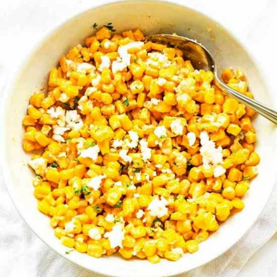 Mexican street corn salad