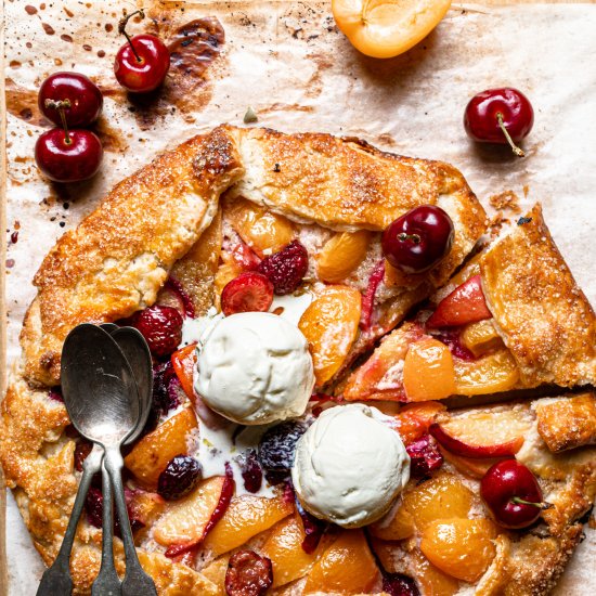 Stone Fruit Gallete