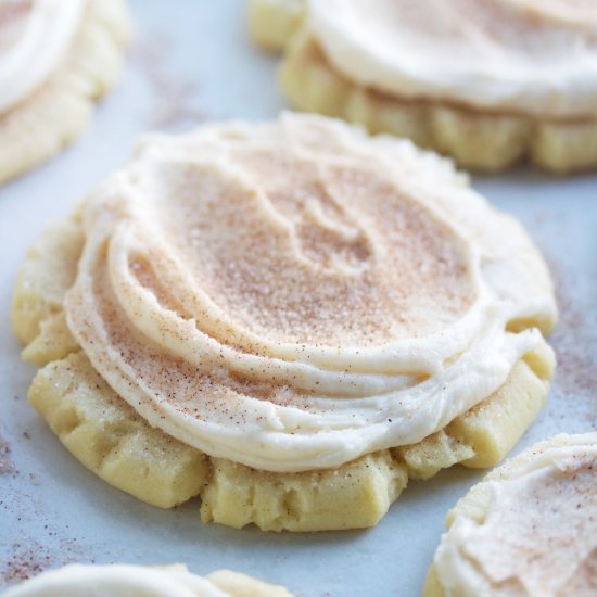 Churro Sugar Cookies