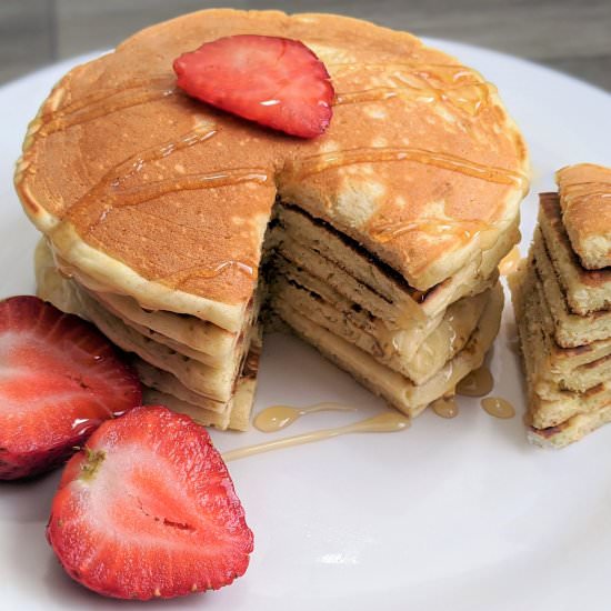 Super spongy classic pancakes