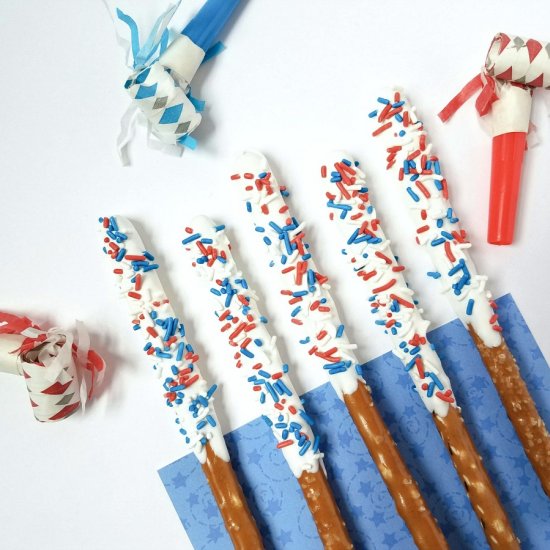 Firecracker Pretzel Rods