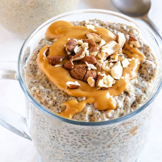 Keto Peanut Butter Chia Pudding