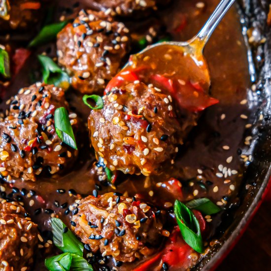 Sweet/Spicy Asian Freezer Meatballs