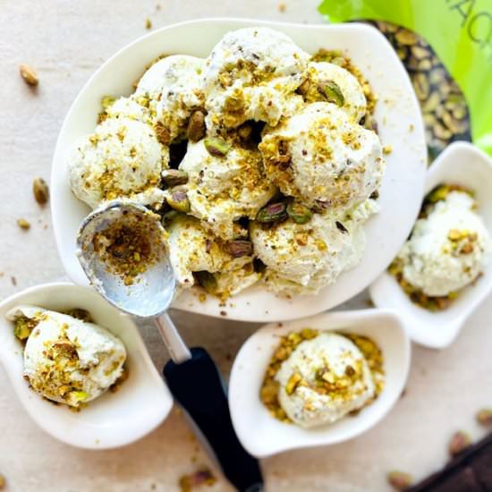 Pistachio Cardamom Ice Cream