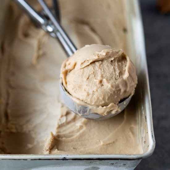 Vegan Biscoff Ice Cream