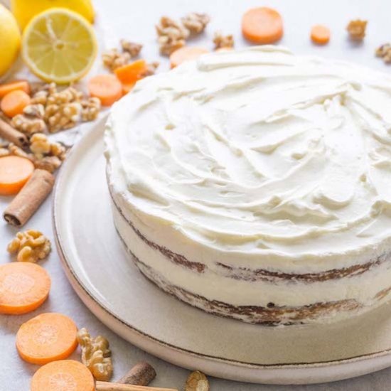 gluten-free keto carrot cake