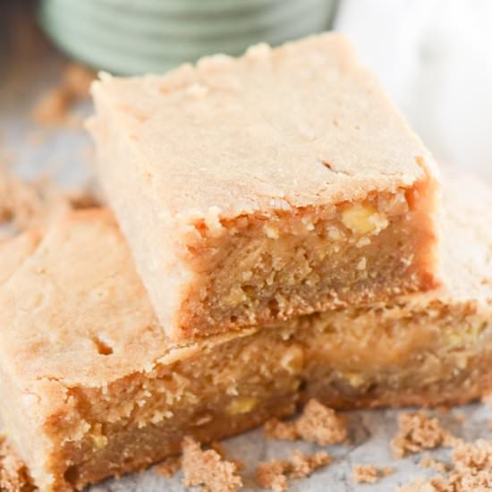 Gluten-Free Banana Blondies