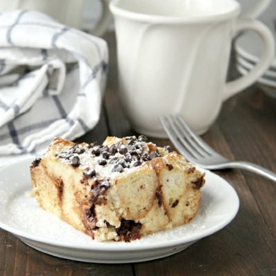 Cannoli Overnight French Toast