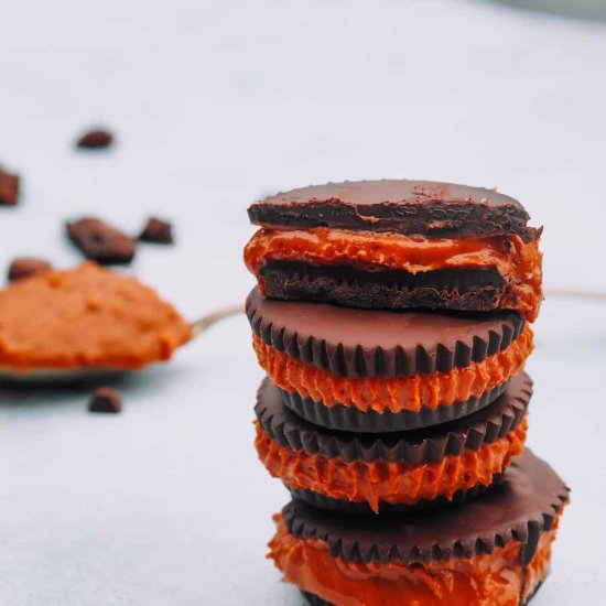 Vegan peanut butter cups