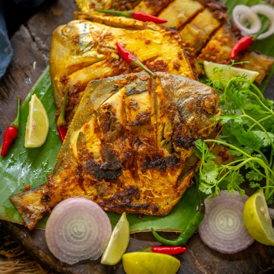 Pomfret Fry