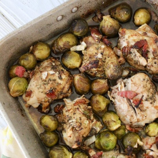 Chicken with Brussels Sprouts