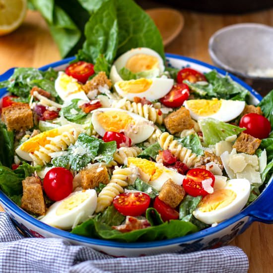 Caesar Pasta Salad With Instant Pot