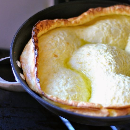 White Whole Wheat German Pancake