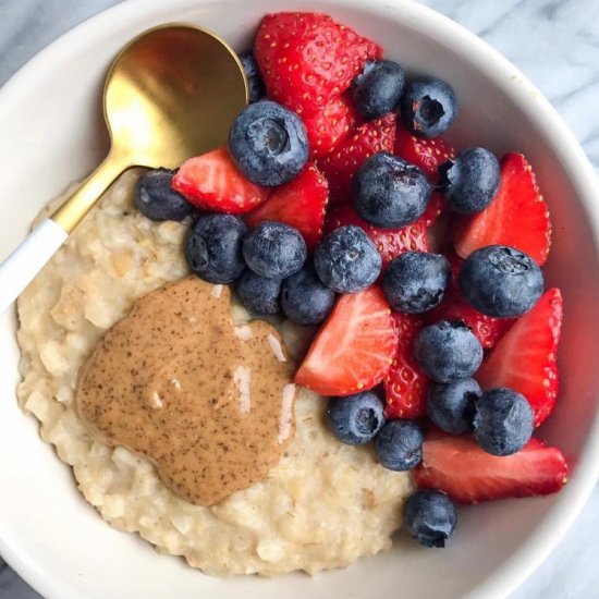 Vanilla Cauliflower Protein Oatmeal