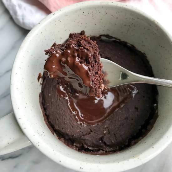 Double Chocolate Mug Cake