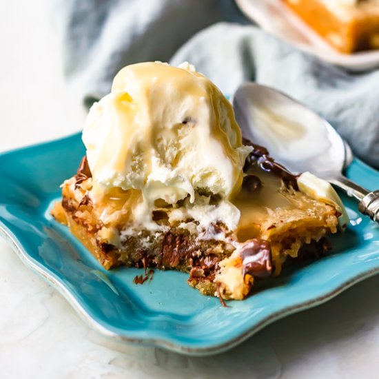 Maple butter blondies