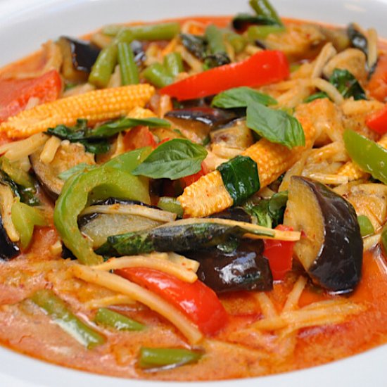 Vegetable Thai Red Curry