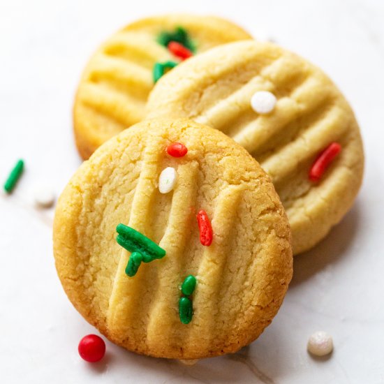 Gluten Free Shortbread Cookies