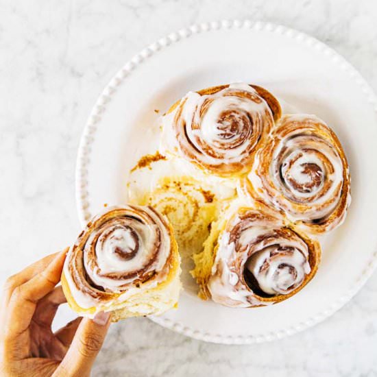 Small Batch Cinnamon Rolls