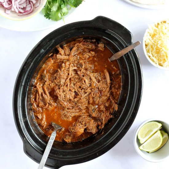 Slow Cooker BBQ Pulled Beef