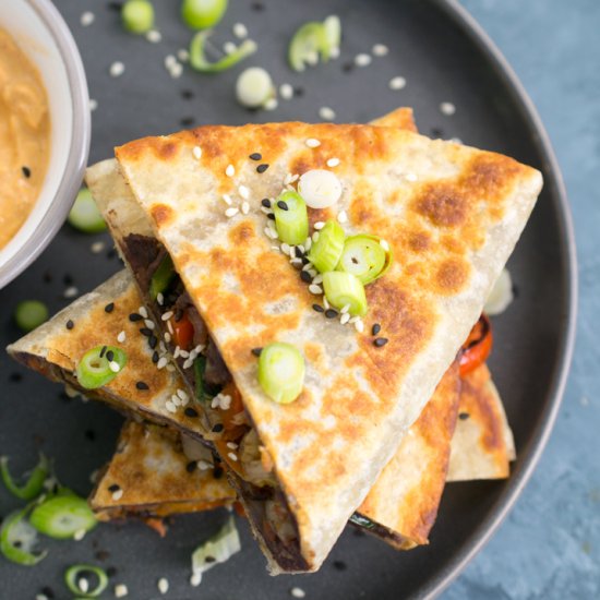 Kimchi Quesadillas