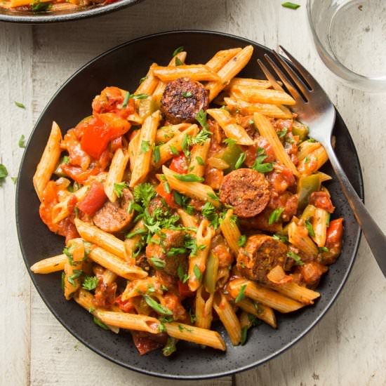 Vegan Cajun Pasta