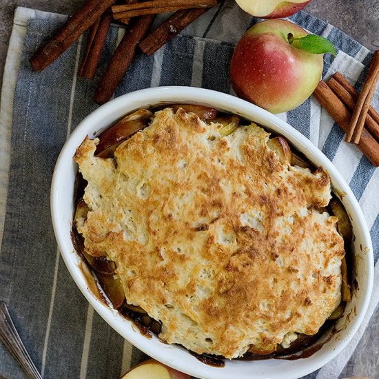 Caramel Apple Cobbler Recipe From