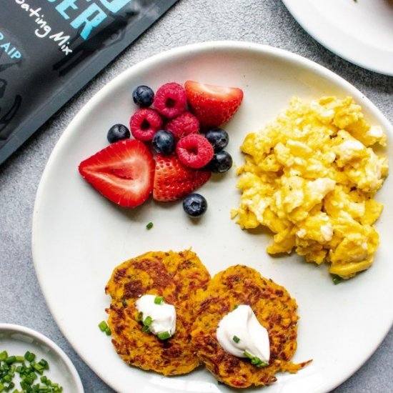 Sweet Potato Latkes