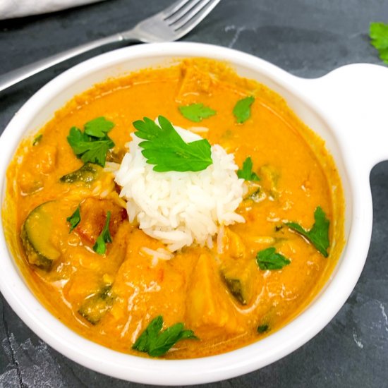 Peanut Butter Chicken Curry