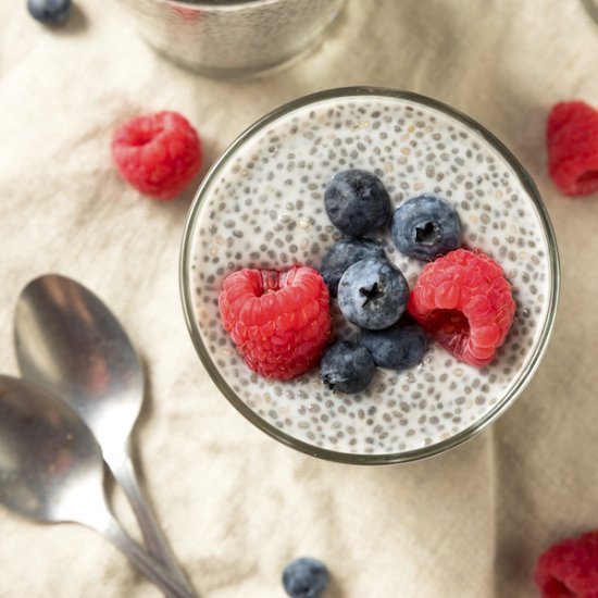 Healthy All Natural Chia Pudding