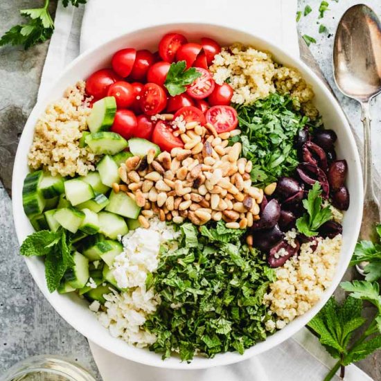 Mediterranean Quinoa Salad