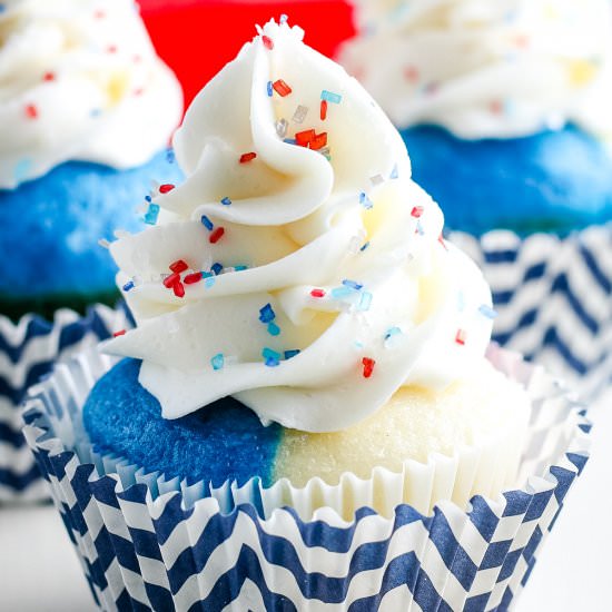 4th of July Cupcakes