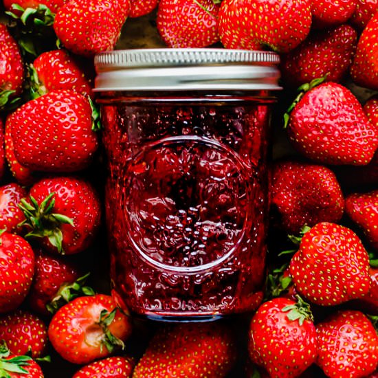 Small Batch Strawberry Jam