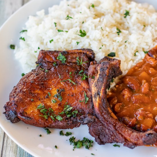 Fried Pork Chops (Chuletas Fritas)