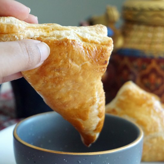 Paneer (Cottage Cheese) Puffs