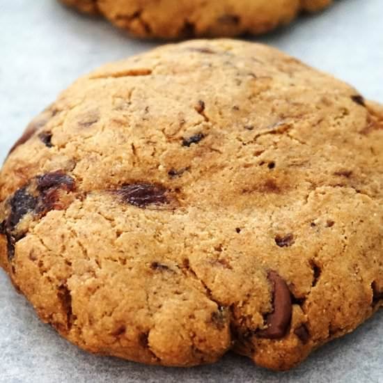 Dried Plums Chocolate Chip Cookies