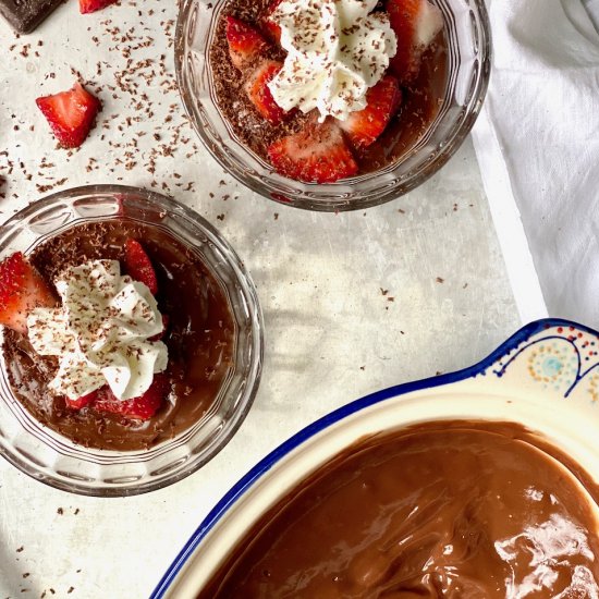 Dairy Free Chocolate Pudding