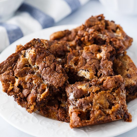 Disappearing Marshmallow Brownies