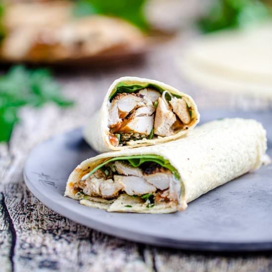 KETO CHICKEN SHAWARMA