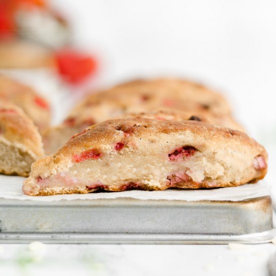 Healthy Strawberry Scones