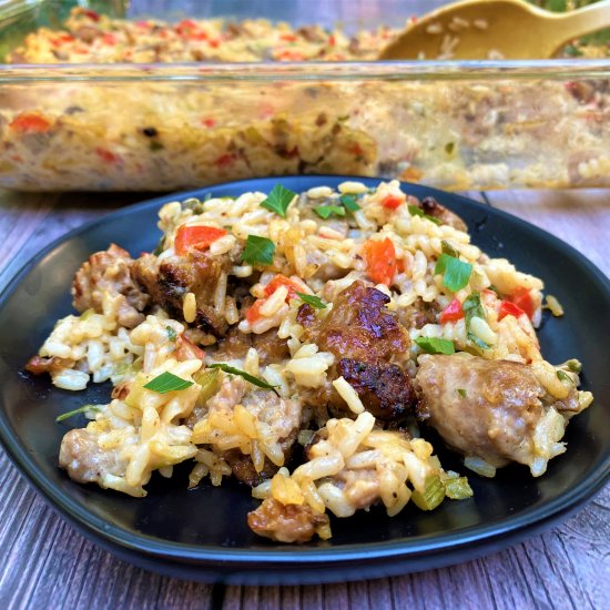 Sausage and Rice Casserole