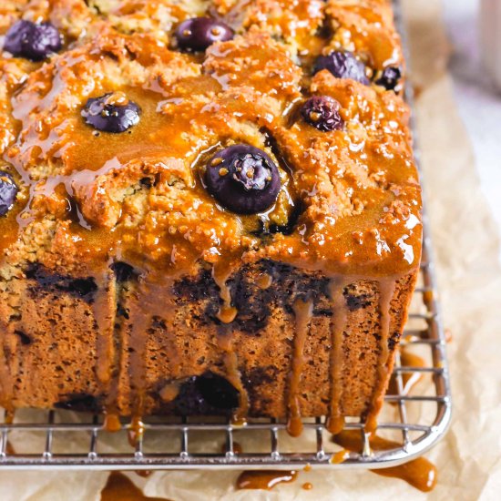 Almond Flour Blueberry/Lemon Bread