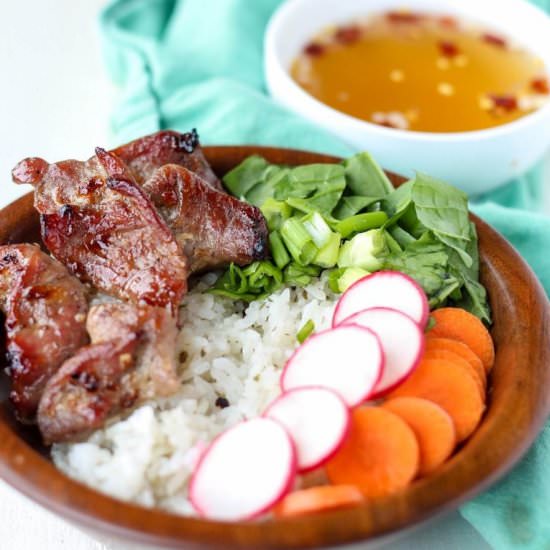 Vietnamese Pork Bowl