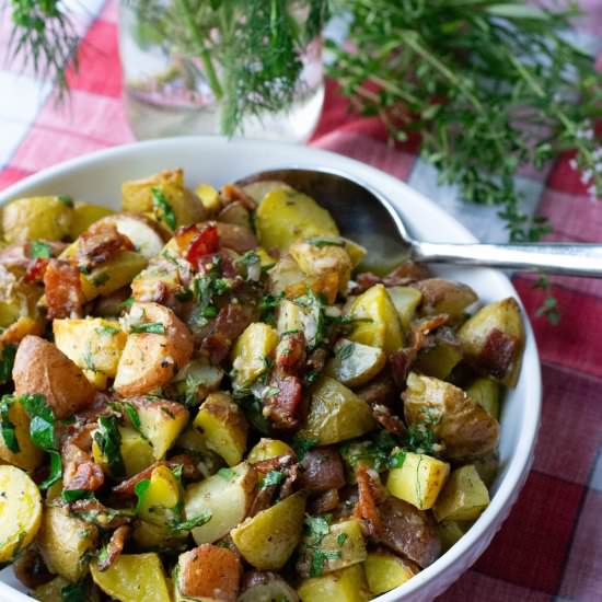 Herb Roasted Potato Salad