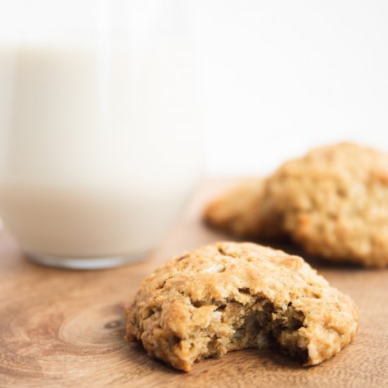 Banana Coconut Cookies