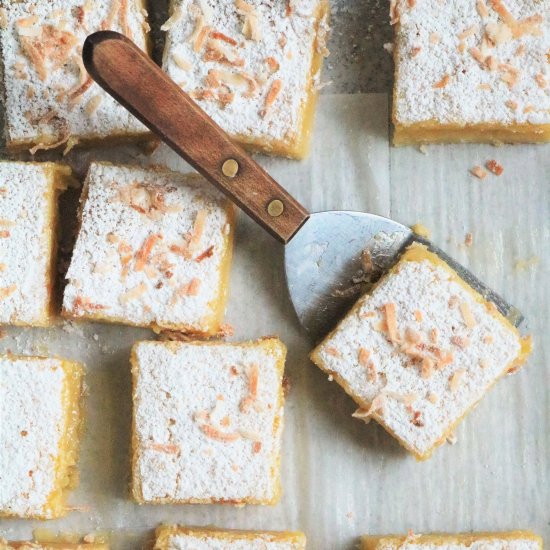 Coconut Lemon Bars