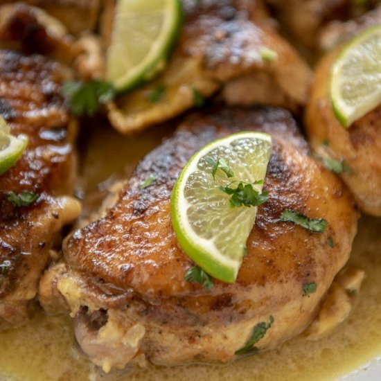 Slow Cooker Coconut Lime Chicken