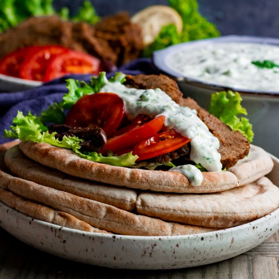 Vegan Seitan Gyros