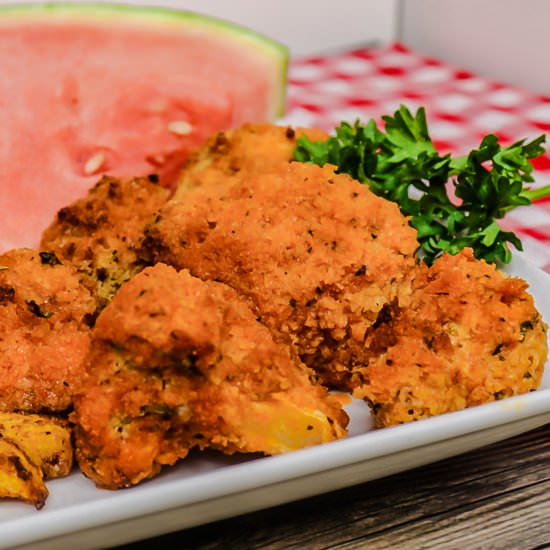 Crispy Buffalo Cauliflower