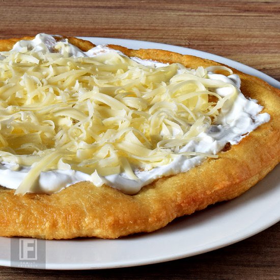 Hungarian Langos with Buttermilk